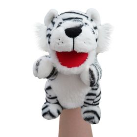 Finger Puppet Plush Toys Parent-child Interaction (Option: Tiger-25cm)