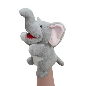 Finger Puppet Plush Toys Parent-child Interaction (Option: Elephant-25cm)