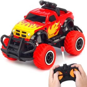 Children's Wireless Remote-control Automobile Electric Jeep Toy (Option: Red SUV)