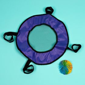 Double Throwing Ball Toddler Group Child Sense Training Equipment (Option: Double Throwing Ball Purple)