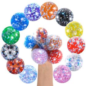 Stress Relief Ball Squeezing Toy TPR Soft Rubber Slow Rebound Vent Ball (Option: 6cm Foam Bead Ball)