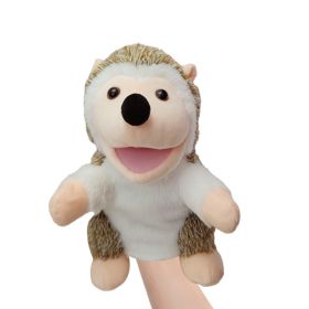 Finger Puppet Plush Toys Parent-child Interaction (Option: Hedgehog-25cm)