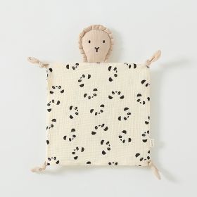 Baby Board Doll Plush Fabric Toy (Option: Light Khaki Panda)