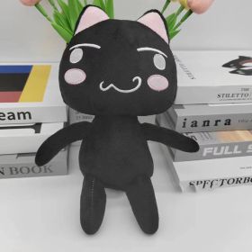 Cute Expression Cat's Plush Toy Doll (Option: Black Classic-Ordinary Packaging)
