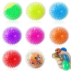Stress Relief Ball Squeezing Toy TPR Soft Rubber Slow Rebound Vent Ball (Option: 6cm Burr Bubble)