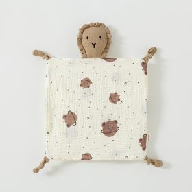 Baby Board Doll Plush Fabric Toy (Option: Dark Khaki Bear Planet)