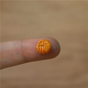 Miniature Food And Toy Model Ornaments For Doll Houses (Option: Fuzi mooncake)