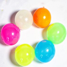 Stress Relief Ball Squeezing Toy TPR Soft Rubber Slow Rebound Vent Ball (Option: 6cm Luminous Touch Ball)
