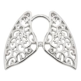 Human Organ Lungs Hollow Brooch Wings (Option: XZ111)