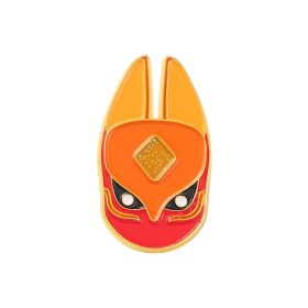 Game Medallion Jewelry Silk Scarf Buckle (Option: XZ5407)