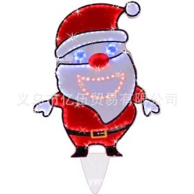 New Christmas Dog Lighting Chain Courtyard Decoration LED Lights Christmas Scene Layout Decoration Ornaments (Option: A 1)