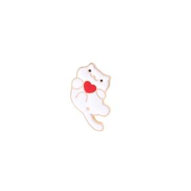 Brooch Cartoon Cute Stay Cute Animal Kitty Expression (Option: C10581)