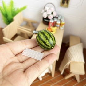 Mini Watermelon Model Micro Scene Shooting Props (Option: Watermelon)