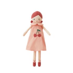 Dress Girl Toys Can Be Changed Home Decoration Accompany Doll (Option: Pink-35cm)