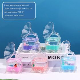 Creative Oil Drops Decoration Toys Home (Option: Random Color-Milk Color Phonograph)