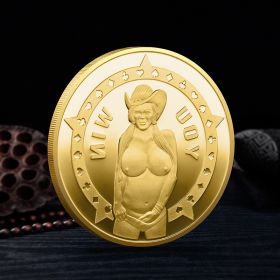 Lucky Girls Take A Chance Commemorative Coin (Option: Gold3-40x3 35g)