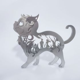 3D Metal Puzzle Model Decoration Toy (Option: Fantasy Cat)