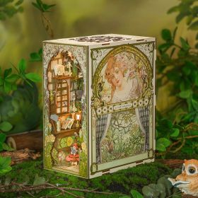 Elf Paradise Stereo Hand-assembled Book Stand Model Decoration Toys (Option: Paradise)