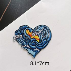 Decorative Clothes Bags Hats Holes Patch Stickers (Option: 7 Style)