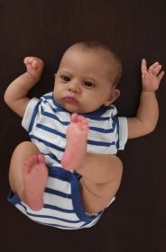 60cm Cloth Body Simulation Reborn Doll (Option: As Picture Doll-60cm)