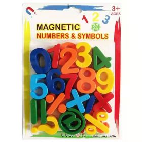 Children's Early Education Educational Stationery Magnetic Letters And Numbers (Option: Number Symbol)